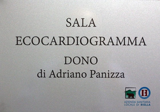La presentazione di ieri del nuovo ecocardiografo nel reparto di cardiologia