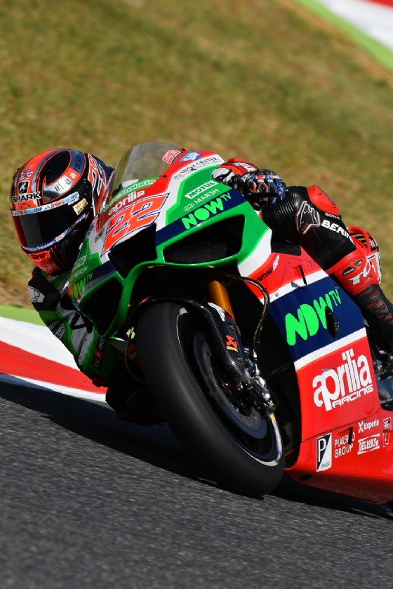 Il giovane pilota inglese in azione sulla sua RS-GP