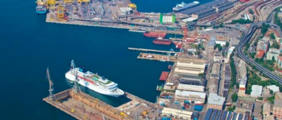 Il porto di Trieste (© Adriaports) Il porto di Trieste (© Adriaports)
