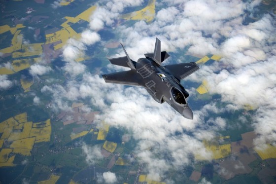 Most non-industry visitors come for thrills such as an F-35 ripping through the sky