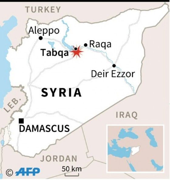 Forces loyal to President Bashar al-Assad had attacked the SDF in Jaaydine, south of Tabqa