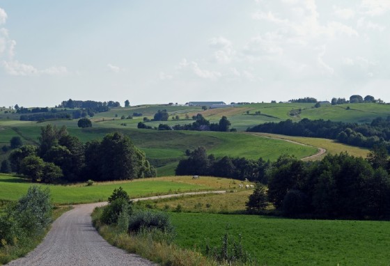 The Polish side of the so-called 'Suwalki Gap' -- an 80-kilometre stretch of land on the Polish-Lithuanian border that is sanwiched between Kaliningrad and Belarus
