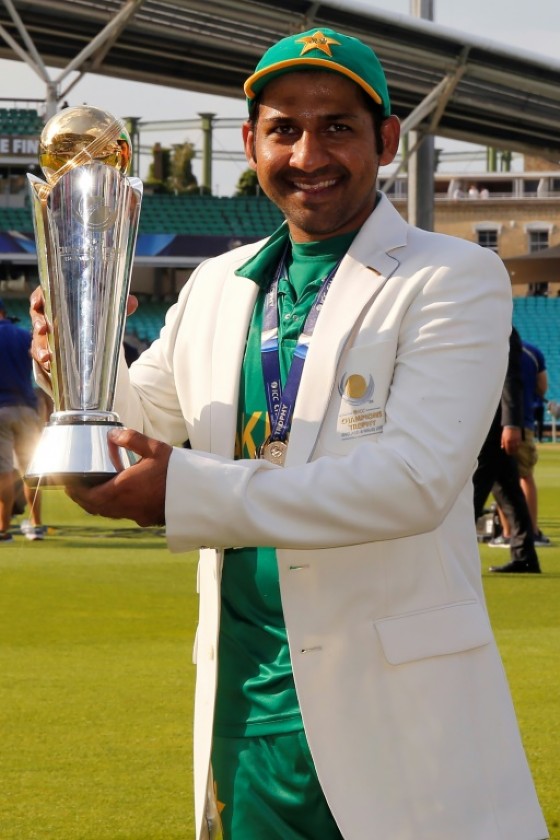 Pakistan's Sarfraz Ahmed said being named skipper of the International Cricket Council's team of the Champions Trophy was the "perfect icing on the cake"