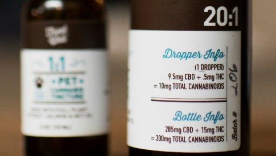 The market for medical marijuana for animals is growing by about 20 percent a month, according to one company that specializes in non-psychoactive medical cannabis products for animals and humans