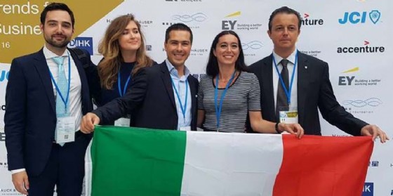 G20 dei giovani imprenditori di Confindustria svoltosi a Berlino cui ha partecipato anche la Presidente del GGI di Unindustria Pordenone, Lia Correzzola