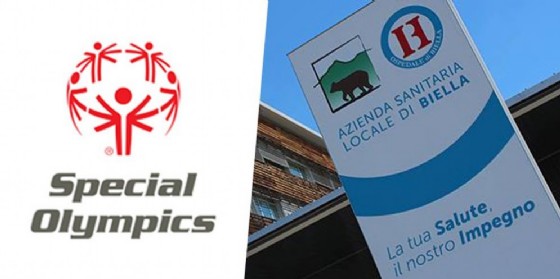 Loghi dei giochi Nazionali estivi Special Olympics e dell' Asl di Biella