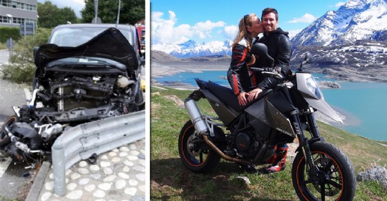 Val di Susa, insegue e travolge moto dopo lite. Muore donna