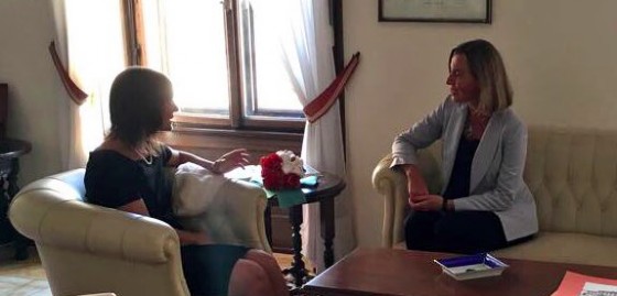 Alcune delle fasi del vertice sui Balcani a Trieste
