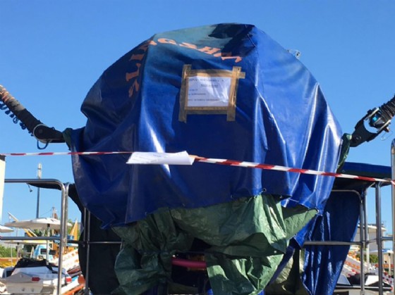 Un'immagine del luna park di San Benedetto del Tronto dove è morta una giovane mamma di 27 anni, Francesca Galazzo, precipitata da uno dei giochi