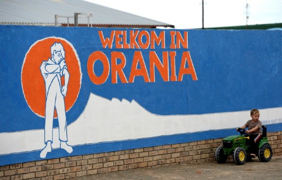 Orania, a whites-only enclave in South Africa, was set up in the dying years of apartheid and is protected by the constition.