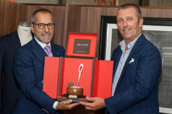 Drago premia Aloisio a Milano Unica
