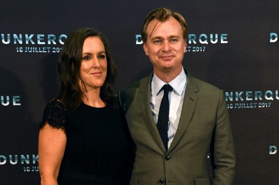 British-American film director Christopher Nolan, seen here with his film producer wife Emma Thomas, seeks the 'ecstatic truth' in the new film 'Dunkirk'.