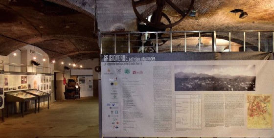 Allestimento dentro la Fabbrica della Ruota