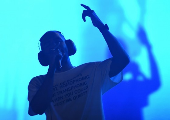 Nearly a year after his long-awaited sophomore album "Blonde," singer Frank Ocean performed live in New York City, one of a handful of shows he is headlining this summer