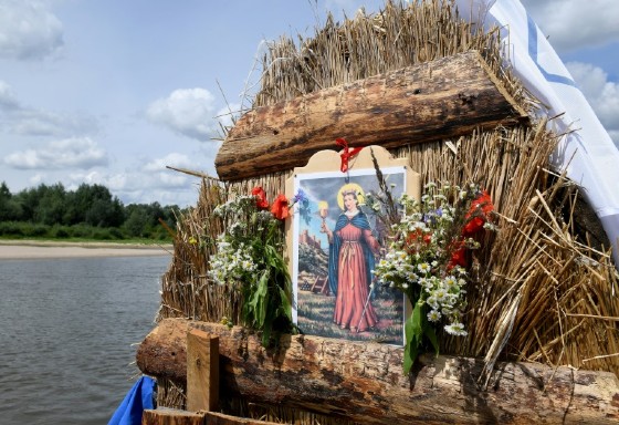 They pray before Saint Barbara every morning and every night