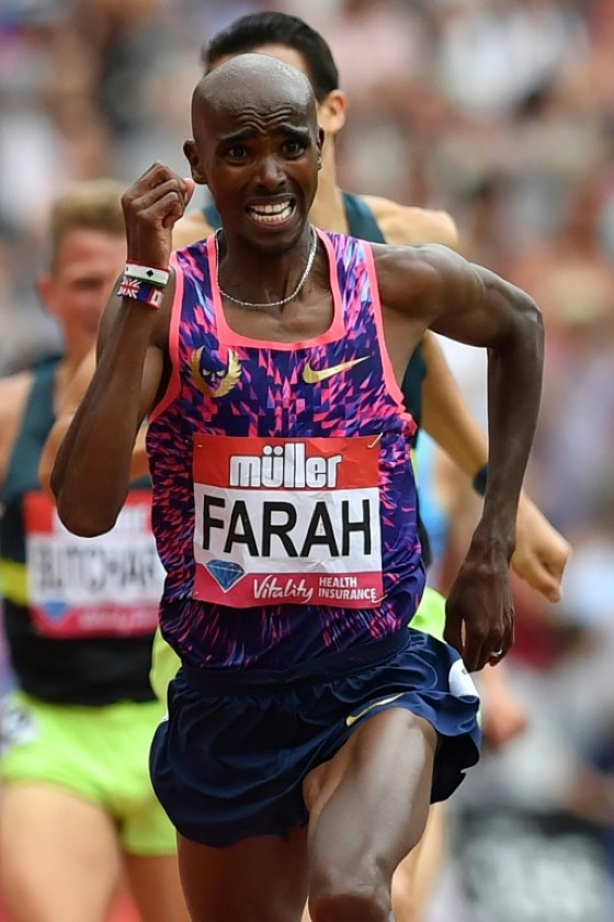 Britain's distance running legend Mo Farah is on an unbroken streak of nine global final wins (the 5000m in 2011, and the 5/10km double in 2012, 2013, 2015 and 2016)