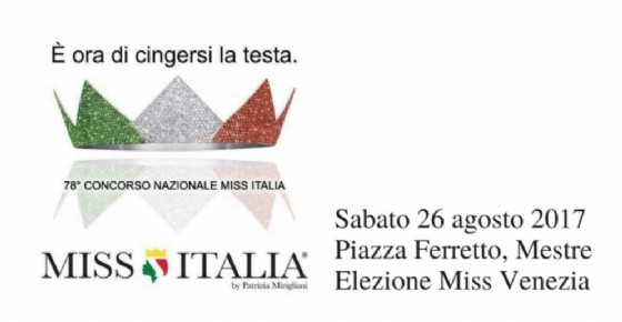 Venezia, in laguna arriva Miss Italia (© Miss Venezia 2017) Venezia, in laguna arriva Miss Italia (© Miss Venezia 2017)