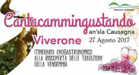 A Viverone «Cantacammingustando» (© Pro Loco Viverone) A Viverone «Cantacammingustando» (© Pro Loco Viverone)