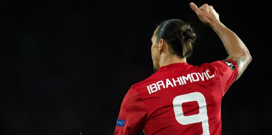 Zlatan Ibrahimovic, 36 anni il prossimo 3 ottobre, in azione con la maglia del Manchester United