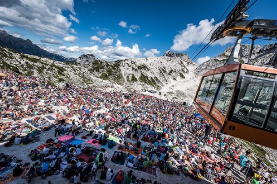 No Borders: 8 mila persone al rifugio Gilberti per Vinicio Capossela