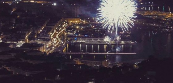 Fuochi d'artificio a Trieste