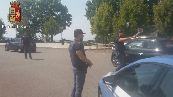 I controlli effettuati in mattinata a Superga
