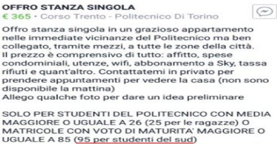 L'annuncio immobiliare che impazza su social