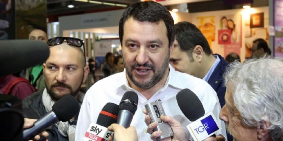 Il leader della Lega Matteo Salvini