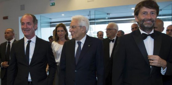 Il presidente Mattarella visita la Biennale