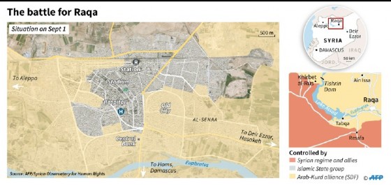 The battle for Raqa