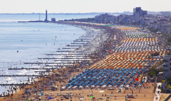 La spiaggia di Jesolo