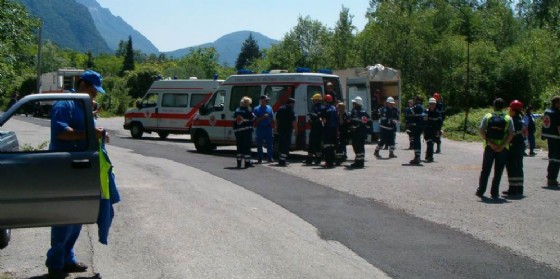 Terremoto: esercitazione a Venzone con Austria e Slovenia (© Protezione Civile Fvg) Terremoto: esercitazione a Venzone con Austria e Slovenia (© Protezione Civile Fvg)