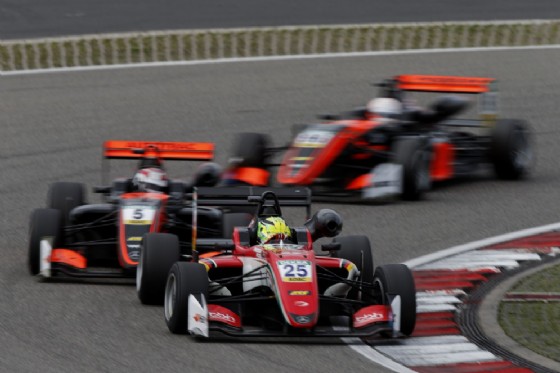 Schumacher in azione sulla monoposto del team Prema