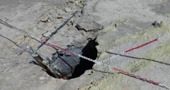 Il cratere della Solfatara di Pozzuoli