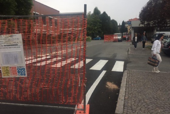 Il cantiere (© Diario di Biella) Il cantiere (© Diario di Biella)