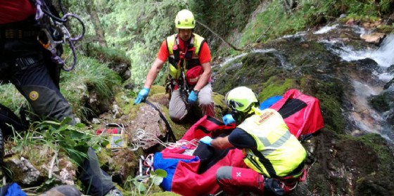 Va a fare una passeggiata nel bosco, scivola e muore (© Cnsas) Va a fare una passeggiata nel bosco, scivola e muore (© Cnsas)