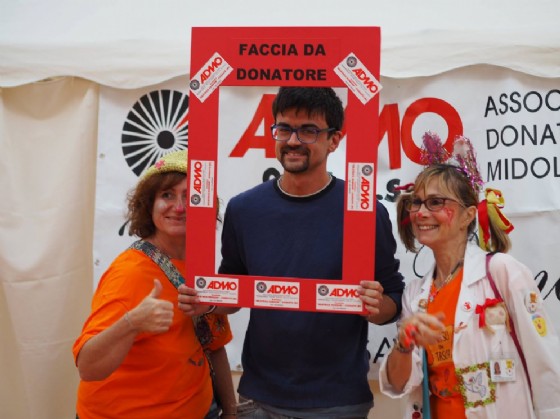 Uno dei 55 iscritti alla registro dei donatori