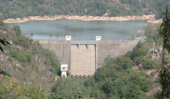 La diga presente nella zona di Masserano (© Comune di Masserano) La diga presente nella zona di Masserano (© Comune di Masserano)