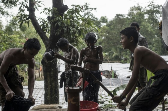 Conditions are ripe for an illness like cholera to tear through the densely-populated camps, experts say, where refugees live cheek by jowl.