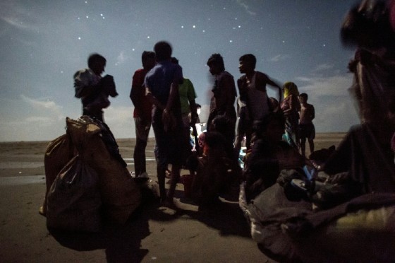 Rohingya Muslim refugees have fled violence in Myanmar in unprecedented waves.