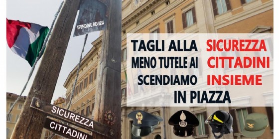 Il 12 ottobre la consulta della sicurezza di Gorizia scende in Piazza Montecitorio (© Sap Gorizia) Il 12 ottobre la consulta della sicurezza di Gorizia scende in Piazza Montecitorio (© Sap Gorizia)