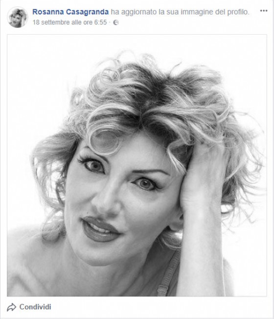 Il bellissimo volto di Rosanna
