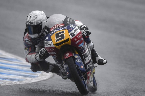 Romano Fenati in pista a Motegi