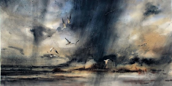 'Vento in Laguna' opera tratta dalla mostra 'Vento d'autunno. Visioni di Marina Legovini' (© Marina Legovini) 'Vento in Laguna' opera tratta dalla mostra 'Vento d'autunno. Visioni di Marina Legovini' (© Marina Legovini)