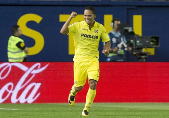 Carlos Bacca, centravanti del Villarreal in prestito dal Milan