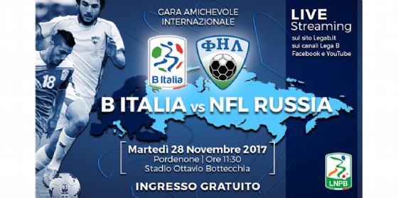 B Italia, match a Pordenone con la Russia. Piscedda chiama 18 giovani