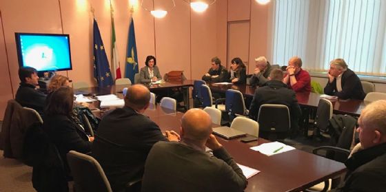 Sara Vito (Assessore regionale Ambiente ed Energia) alla riunione con i soggetti interessati alla costituzione del Contratto di fiume sullo Judrio
