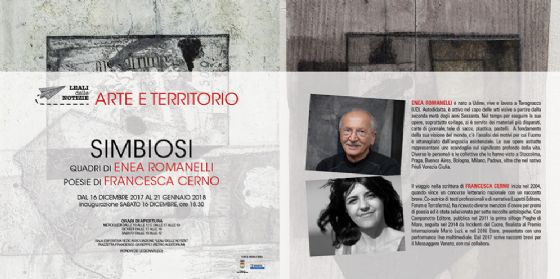 A Ronchi dei Legionari la mostra "Simbiosi" dell'artista udinese Enea Romanelli