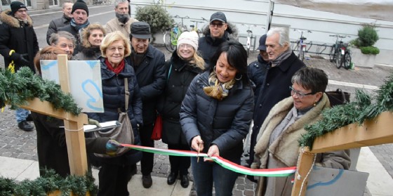 Natale monfalconese: l'inaugurazione del presepe di ghiaccio più grande d'Italia