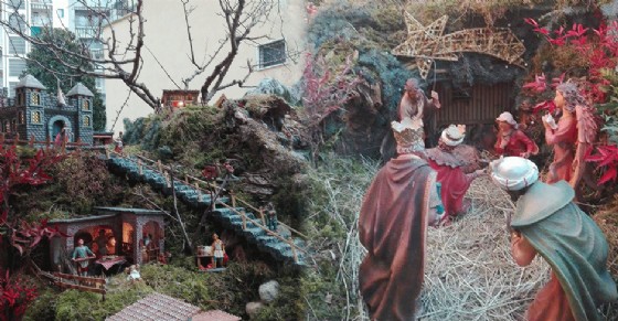 Alcuni dettagli del presepe